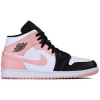 Nike Polokozačky Air Jordan 1 Retro Mid Crimson Tint viacfarebny
