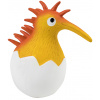 Hračka pes BABY latex,pískací,oranžová 12cm Kiwi