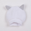 Luxusná detská zimná čiapočka s uškami New Baby Snowy collection - 80 (9-12m)