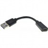 GEMBIRD Redukcia USB 3.1 samec/USB Type C samica A-USB3-AMCF-01