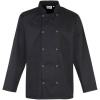 Premier Rondon PR 665, kuchařský, dlouhý rukáv, unisex COT39066500215-black Černá 5XL