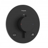 Hansgrohe Ecostat Comfort S Termostatická batéria pod omietku, na 2 spotrebiče, matná čierna 33718670-HG