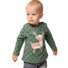 Chlapčenské tričko - WINKIKI WNB 92533, khaki Farba: Khaki, Veľkosť: 86