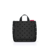 Reisenthel Toaletná taška Reisenthel Toiletbag glossy dots black
