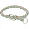 TRIXIE Obojek CAVO kulatý polostahovací, šalvějová/písková M-L: 43-51cm/ ø18mm