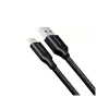 AXAGON BUCM3-AM05B, SUPERSPEED kabel USB-C - USB-A 3.2 Gen 1, 0.5m, 3A, oplet, čierny (BUCM3-AM05B)