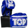 TOP TEN Boxing gloves “RoundUP” - 8 oz, red-white Color: Blue - White, Gloves weight: 8 oz