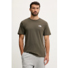 Tričko The North Face Simple Dome pánske, zelená farba, s potlačou, NF0A87NG21L1 S