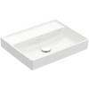 VILLEROY & BOCH Collaro závesné umývadlo bez otvoru, bez prepadu, 550 x 440 mm, biela alpská, 4A335801