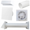 Kúpeľnový ventilátor - SET KÚPEĽŇOVÝ VENTILÁTOR 100 Senzor vlhkosti (SET KÚPEĽŇOVÝ VENTILÁTOR 100 Senzor vlhkosti)