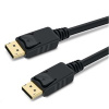 PREMIUMCORD DisplayPort 1.3/1.4 přípojný kabel M/M, zlacené konektory, 3m kport5-03