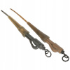 Korda Hotové montáže Leadcore leader Hybrid Lead Clip weed/silt 3 ks