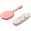 Multimediálny prehrávač Google Chromecast 4K s Google TV Pink