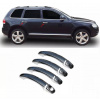 Nerez chróm kryty zrkadiel Omtec VW Touareg 2003-2007