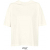 SOL´S BOXY / Dámske oversize tričko - off white S