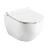 Ravak WC Uni Chrome RimOff WC Uni Chrome RimOff závěsný white X01535