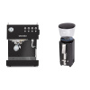 Ascaso Steel UNO, Black + ECM C-Manuale 54, anthracite