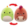 Squishmallows 2v1 Velociraptor Kelly a Stegosaurus Seanster