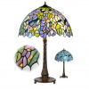 Veľká lampa Tiffany vitráž Alloy kolekcia AMAZONIT Ø50*72