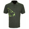 ZFISH Zfish Tričko Carp Polo T-Shirt Olive Green, Velikost L