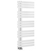 SAPHO SILVANA 50 x 123,6cm 496W kúpeľňový radiátor, stredové pripojenie, biela, IR161