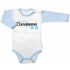 Body dl.rukáv s vtip. textom Baby Nellys, Malý Casanova, chalan, veľ. 62