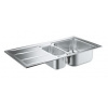 GROHE K400 31567SD0 Kuchynský drez 970x500 s automatickým odtokom, nerez GRO 31567SD0