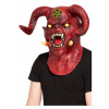 Maska na tvár Smiffy's SF20456 latex zombie červená