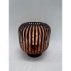 Solight WO3103 Stolná LED lampa so žiarovkou s micro LED, 3000K, 80lm, 3xAA, 18cm, IP20, medená