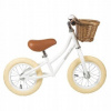 Banwood najskôr choďte! Biely krížový bicykel (Banwood najskôr choďte! Biely krížový bicykel)
