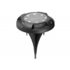 Strend Pro 2172130 Lampa Crater, 11x14 cm, solárna, 12x SMD LED, AA, 2 ks