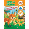 120+ nálepiek - Farebný svet zvieratiek