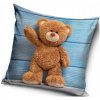 Carbotex Vankúš plyšový macko Teddy 40x40