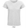 SOL'S | Crusader Women, Dámske tričko z bio bavlny, sivá ash, 3XL