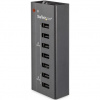 Rozbočovač USB ST7C51224EU, standard: USB 2.0 USB, počet portů USB: 7 AC adaptér 11 cm StarTech.com 24 mm 11 cm