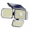 IMMAX CLOVER-2 venkovní solární nástěnné LED osvětlení s externím solárním panelem, 4,5W (08499L)