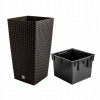 Prosperplast Rato square 26,5 x 26,5 x 50 cm antracit