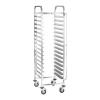 Royal Catering Tabletový vozík - 16 zásuviek 60 x 40 cm | RCTW-16TB.1