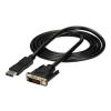 STARTECH 6ft DisplayPort to DVI Video Cable - M/M, STARTECH 6ft DisplayPort to DVI Video Cable - M/ DP2DVIMM6
