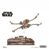 Ugears 3D drevená mechanická skladačka Star Wars Luke Skywalker X-Wing stíhačka
