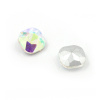 Krystaly čtverec Rivoli 10x10mm