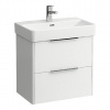 Laufen Base - Umývadlová skrinka, 52x57x36 cm, 2 zásuvky, matná biela H4022121102601