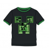 GAYA ENTERTAINMENT Minecraft Creeper'ai Creeper'ye tričko Farba: Čierna, Veľkosť: 152