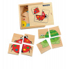 Woody Mini puzzle ´´Lienka´´ v dr krabičke
