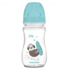 Canpol dojčenská fľaša EasyStart Exotic 240 ml modrá