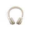 Jabra náhlavná súprava Evolve2 65, Link 380a MS, stereo, béžová