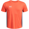 Under Armour Y Challenger Training T Shirt Junior Boys Fire/Grey 9 -10 Years (M)