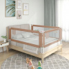 shumee zábrana textil taupe 120 × 25 cm