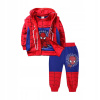 Teplaková súprava - Paopao9 Detské dráhy veľkosti 140 čierna, modrá (Detské tracksuit muž Spider 3in1)