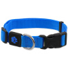 Active Dog Obojok AD Premium M modrý 2x34-49cm